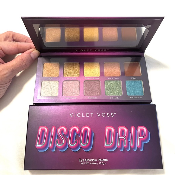 Violet Voss Disco Drip Bright Eye Shadow Palette - Picture 1 of 2